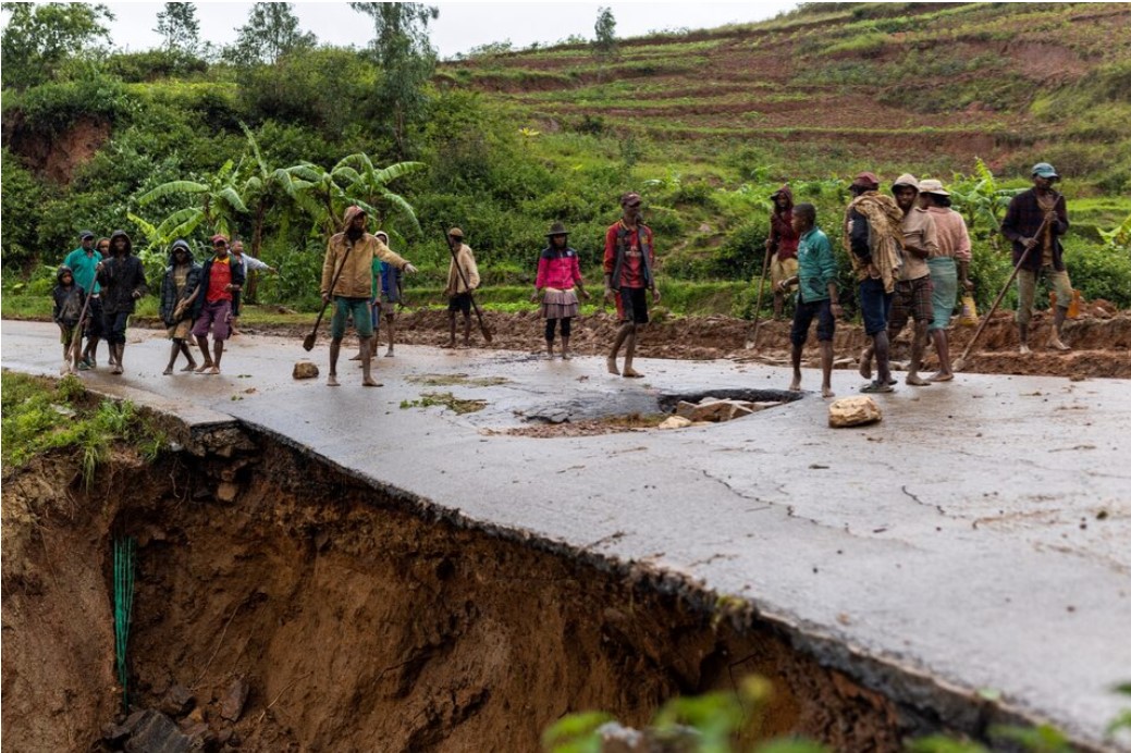 Cyclone Gamane kills 11 people in Madagascar
