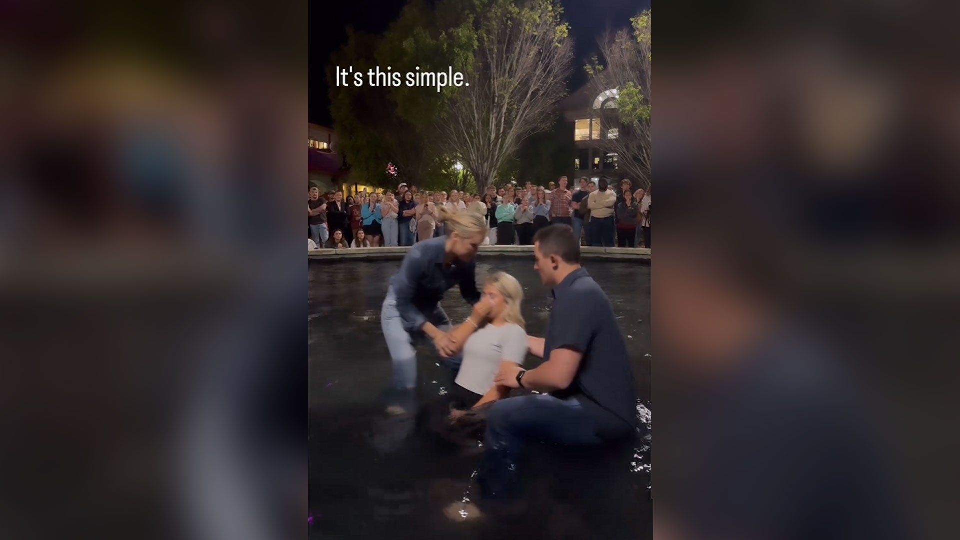 'It's happened again!'  Hundreds were baptized in the recent campus revival, now at the University of Alabama