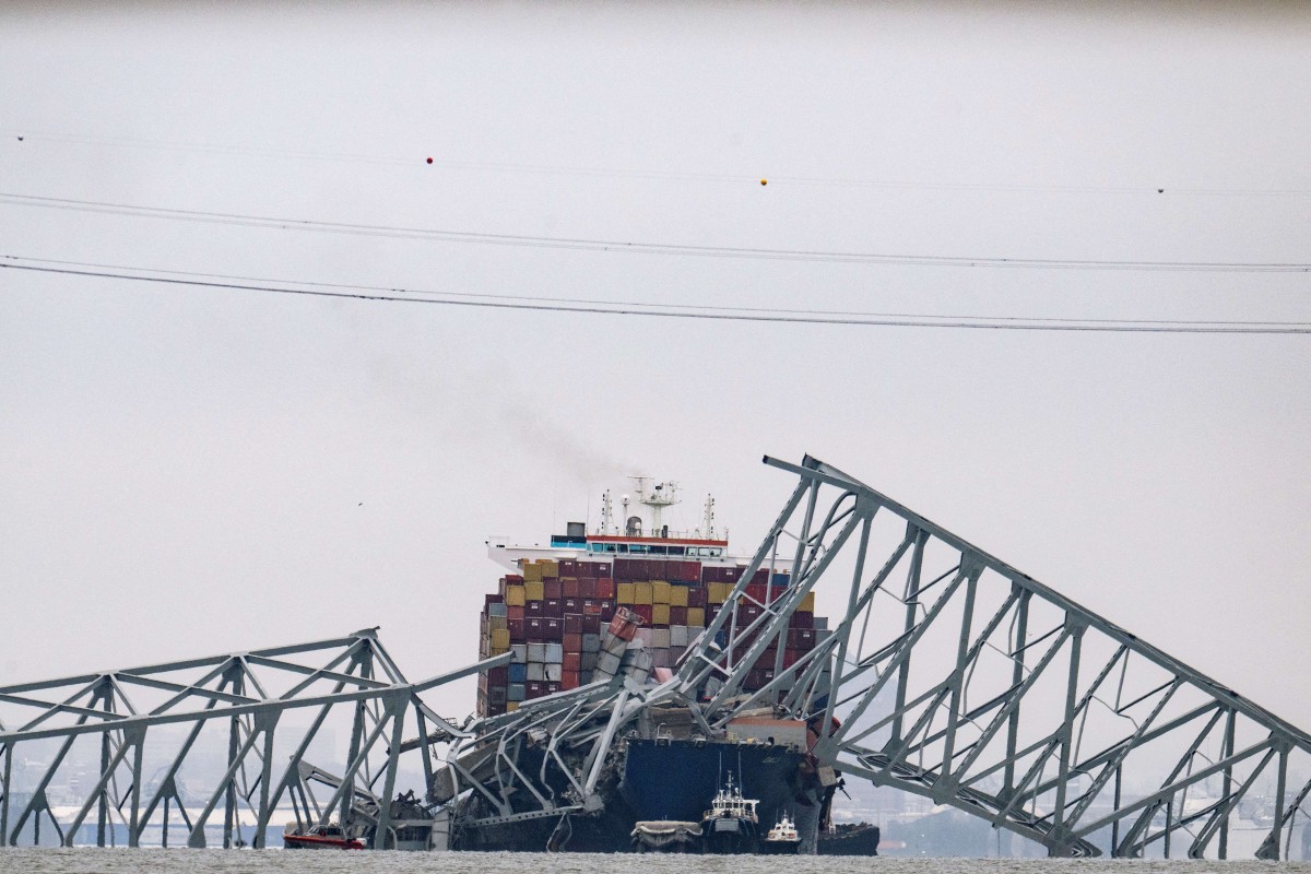 Two bodies discovered as recovery and rescue efforts progress after Baltimore bridge collapses